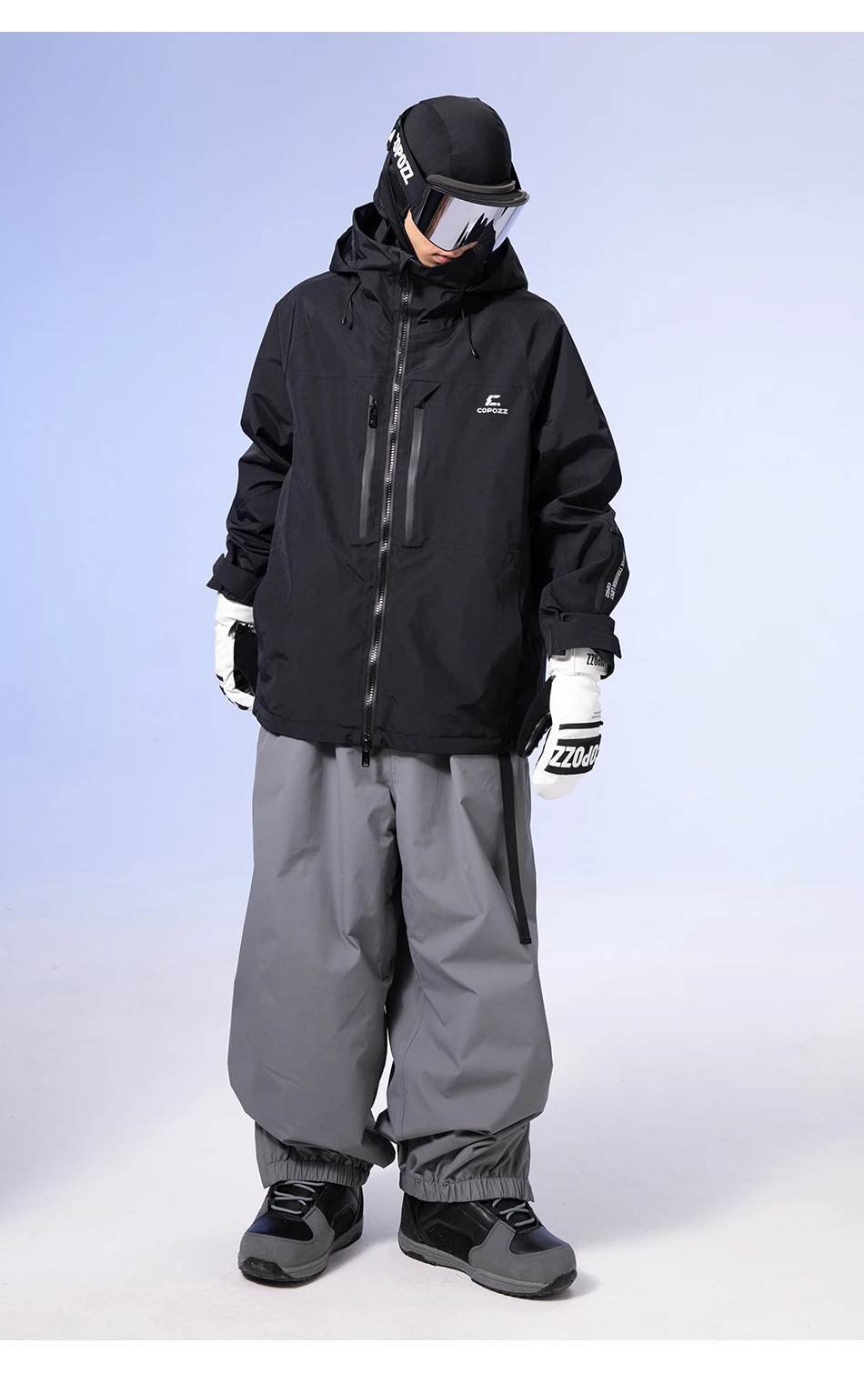 COPOZZ Marke Winter 3L Männliche Ski Hosen Outdoor Sport Durchlässige Winddicht Wasserdichte Weibliche Schnee Hose Warme Ski Snowboard Hose – Detail 16