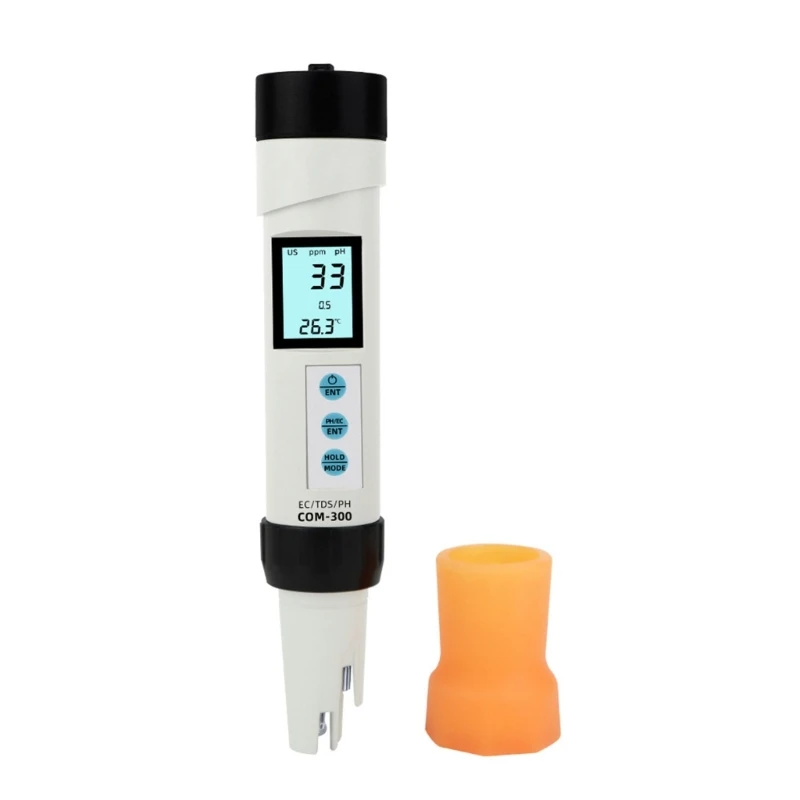 

Water Analyzer Water Quality Tester Pen TDS/Temp Meter 0-14 Meter