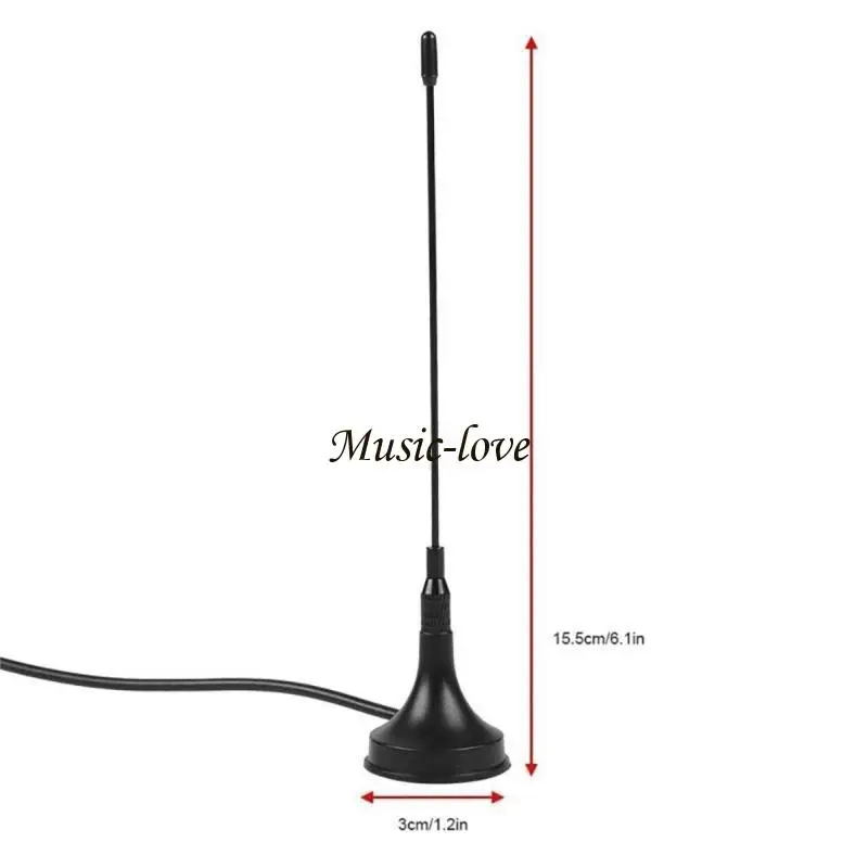 Receptor sinal interno digital HDTV 5DBI DVBT MINI ANTENAS ANTENAS