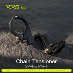 Rrskit Mountain Bicycle Chain Guide Positive and Negative Tooth Chain Stabilizer Front Pulling Chain Press to Prevent Chain Drop