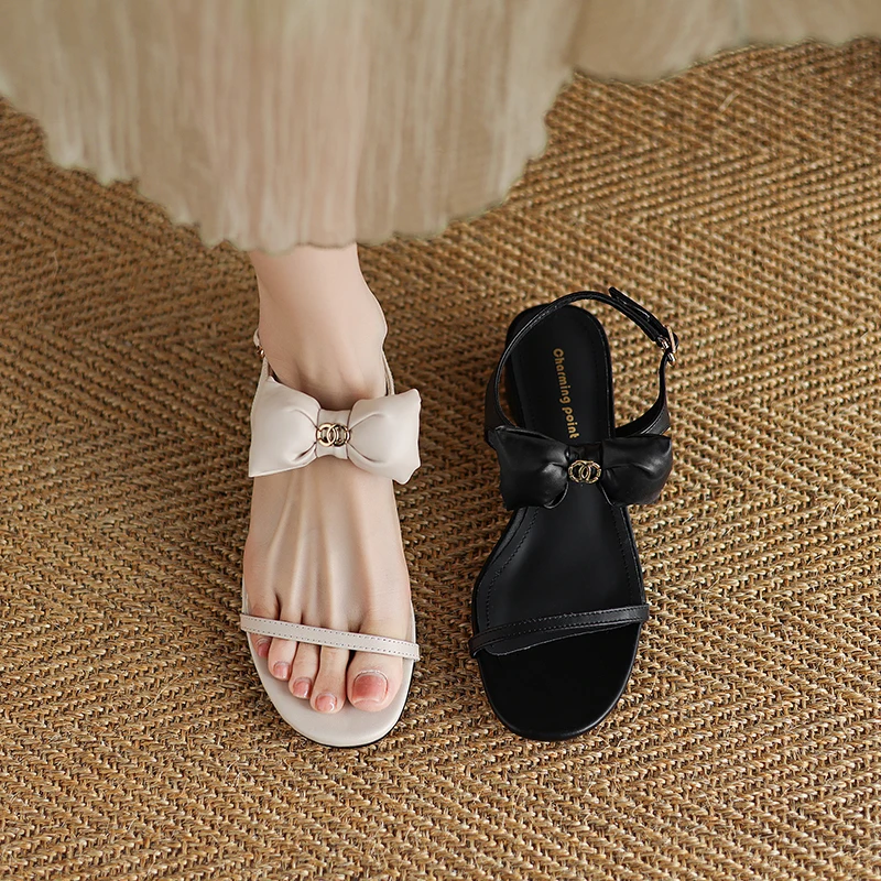Women Sandalias High Heels Sandals Fashion Bows Peep Toe Dress Party Wedding Shoes Bride Pumps