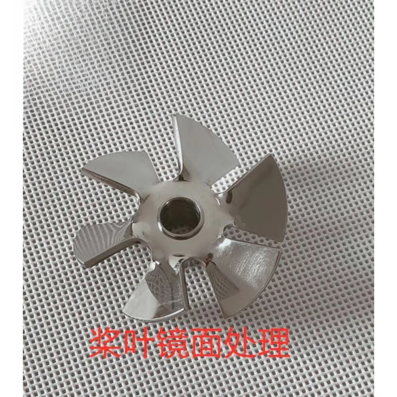 Six-blade agitator 304316-blade vortex laboratory high viscosity agitator custom non-standard blade