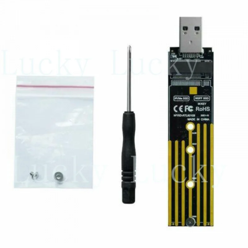 f  for NVMe to USB Adapter, M.2 SSD to USB 3.1 Type A Card, Hard PCIe Based UK Key R5J2