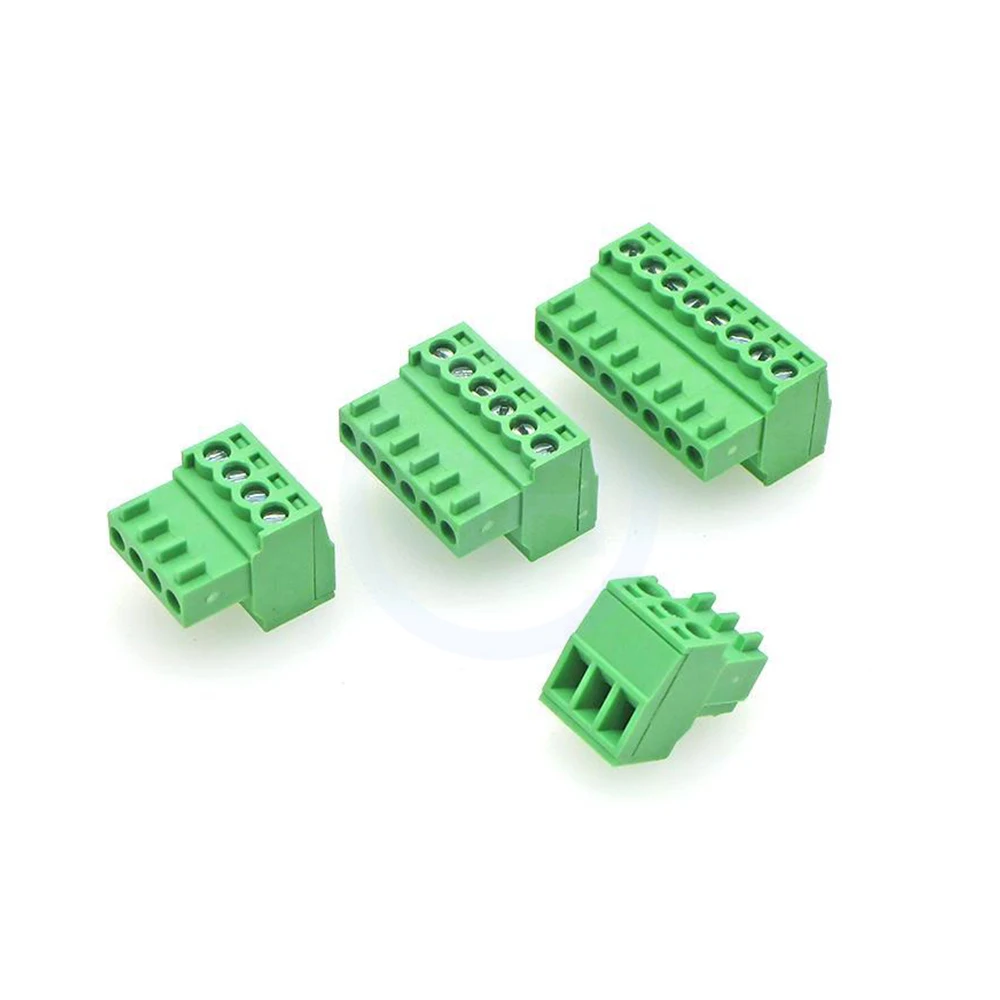 (5 Stück) 2EDGK 2,54 mm Steckklemmenblock 2,54 mm kleiner Rastermaß KF 15EDGK Miniatur-Anschlussstecker 2-24Pin – Detail 2