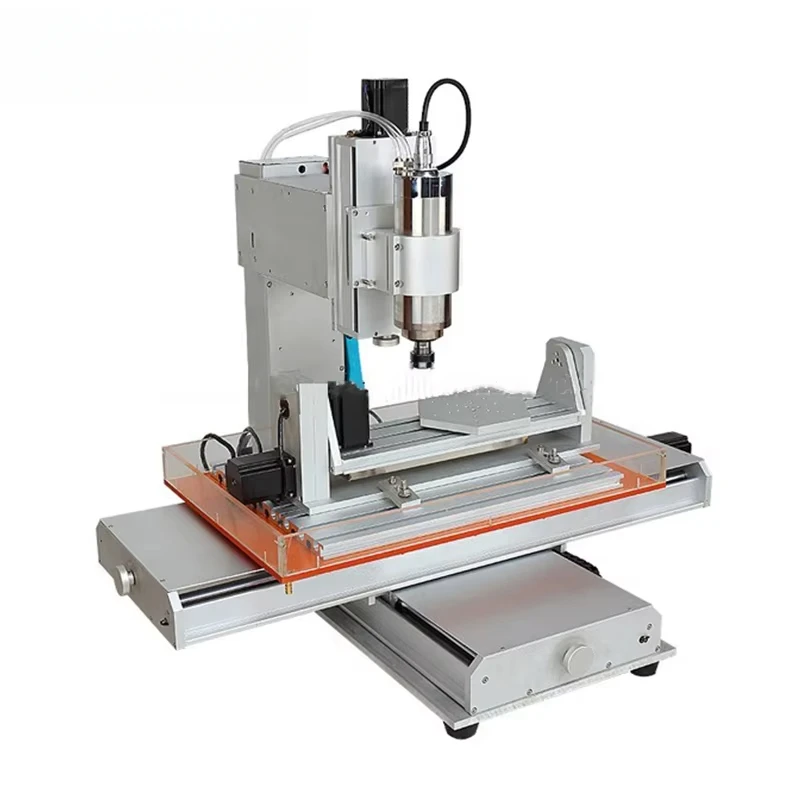 wood router 5 axis cnc HY-6040 1500W Vertical metal engraving machine  cnc milling machine for Aluminum Copper