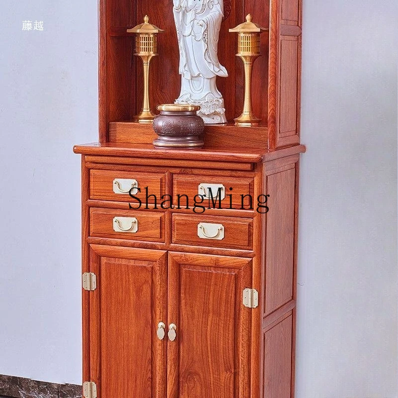 

ZYY solid wood Buddhist shrine new Chinese vertical cabinet shrine household shrine Buddhist cabinet Buddhist