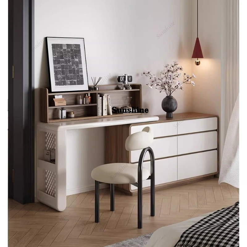 Large and small apartment types: dresser, chest of drawers, integrated modern bedroom, simple dressing table
