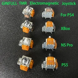 2PCS TMR Electromagnetic Joystick For PS4 for Xbox One Series Switch Pro for PS5 Controller 3D Analog Rocker Thumbstick