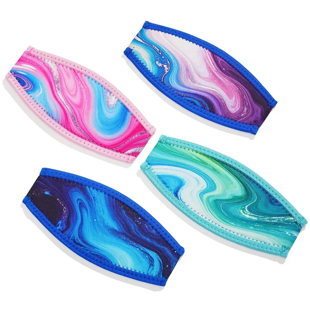 Comfortable Waterproof Diving Mask Strap Neoprene Durable Snorkel Mask Strap Cover Anti-Slip Hair Protector Wrap Water Sports