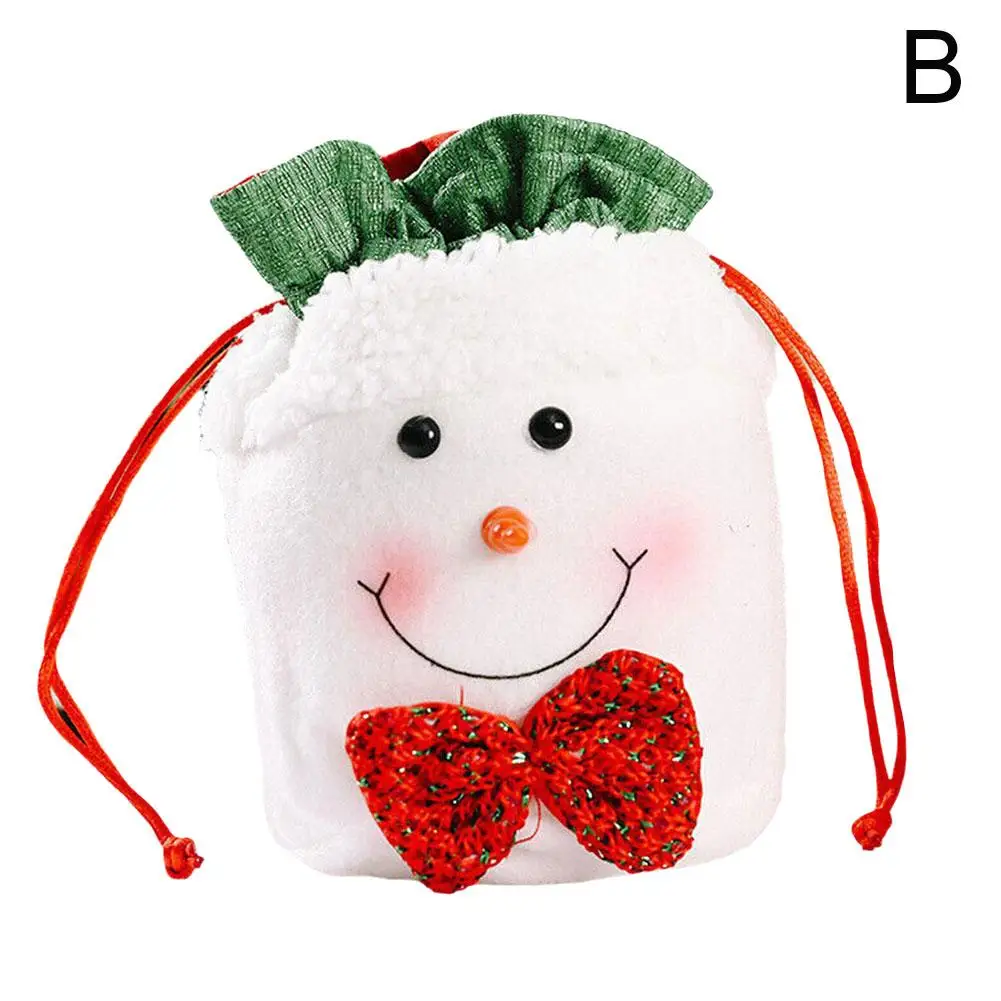 子供のためのサンタクロースのクリスマスバッグ,絶妙な収納バッグ,ストッキングのハンドバッグ,キャンディープリントの装飾,クリスマスギフト,新しい,2022,t2c4