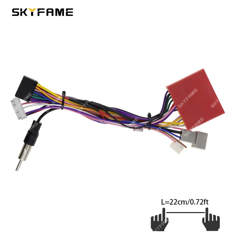 SKYFAME سيارة 16pin الأسلاك تسخير محول Canbus صندوق فك لمازدا 3/5/6/8 CX-7 CX-9 RP5-MZ-002 RZ-MZD05 G-MZD-RZ-55