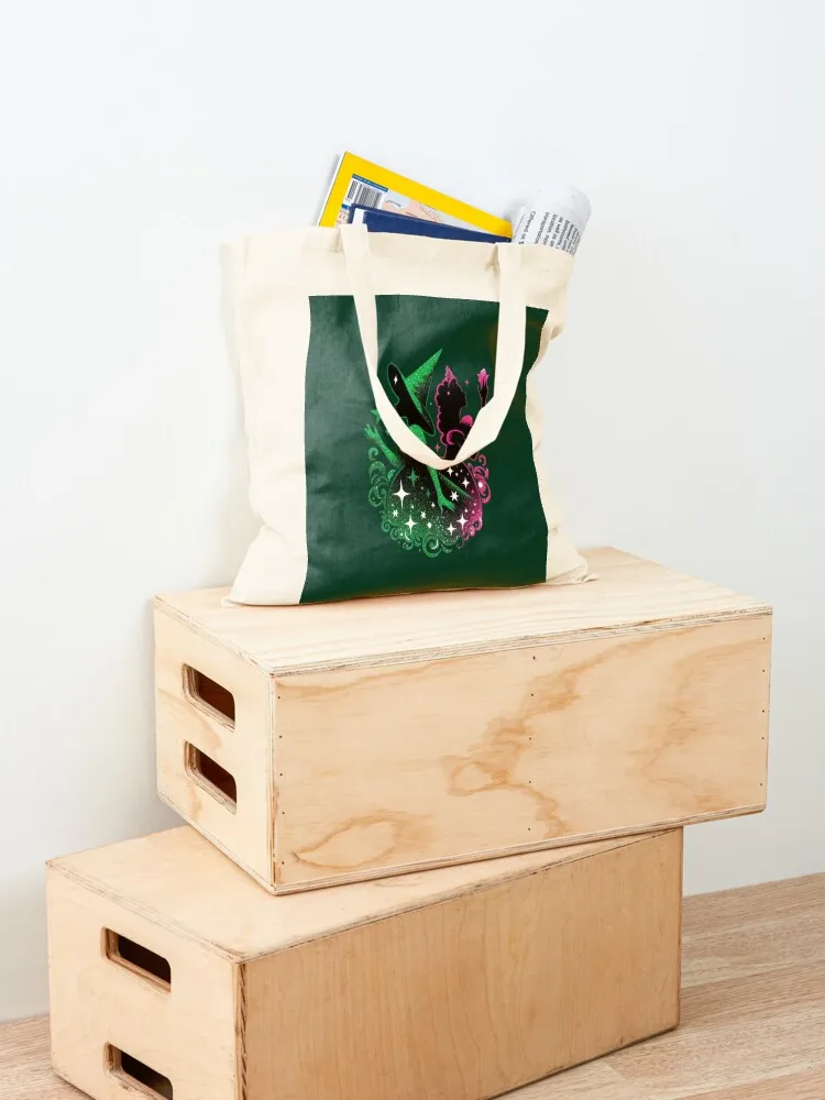 Elphaba & Glinda Wicked the Musical Defying Gravity Tote Bag tote bags aesthetic Reusable bags tote bag women Handbags