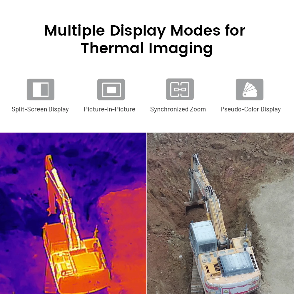 FIMI X8T Drone Thermal Infrared Lens Triple Camera Gimbal RokLink 5.0 20KM Transmission AI Super Night Video 4K GPS Quadcopter