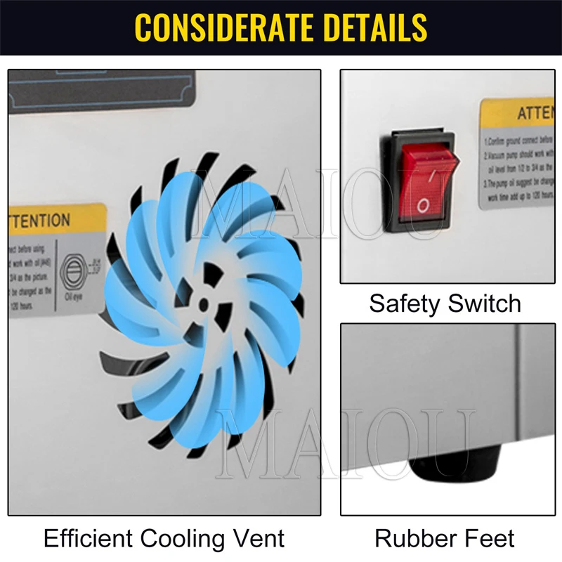 آلة تعبئة الفراغ الغذائي الغرفة التجارية فراغ السدادة المطبخ أكياس اللحوم التعبئة والتغليف آلة توفير الطعام الختم #6