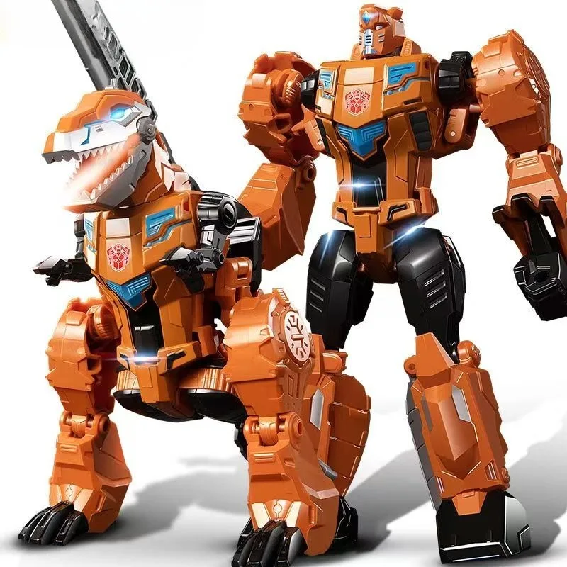 Robot transformable de juguete Optimus Prime Bumblebee, dinosaurio, avión, tanque, modelo de figura de acción