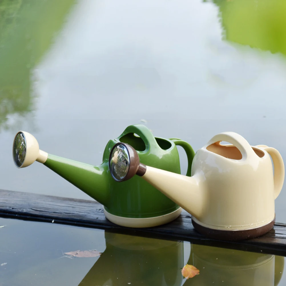 

Long Mouth Watering Can Military Green Large Capacity Garden Supplies Resin Material Sturdy Durable Indoor Houseplants Outdoor
