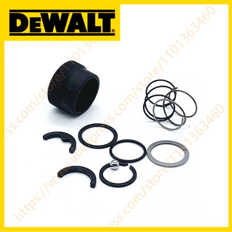 Impact Screwdriver Anvil Spring Circlip Assembly For DEWALT DCF850 DCF850N Impact Driver Parts