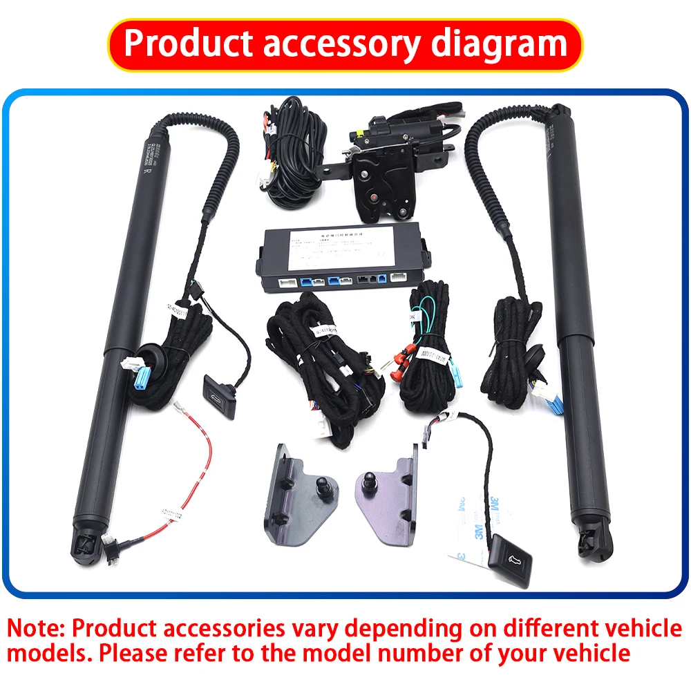 Smart Powered Tailgate System for JAC Sol QX JS6 Sei 6 Pro KMC JS6 Tiger Seven Evo 7 Sport GTV Caesar Automatic Intelligent Kit