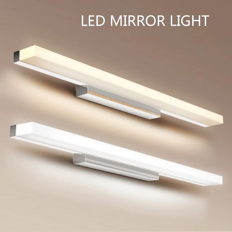 Imagem -04 - Modern Nordic Led Wall Light Mirror Light Iluminação Interior Decoração para Banheiro Quarto Sala de Estar Sconces Lamp