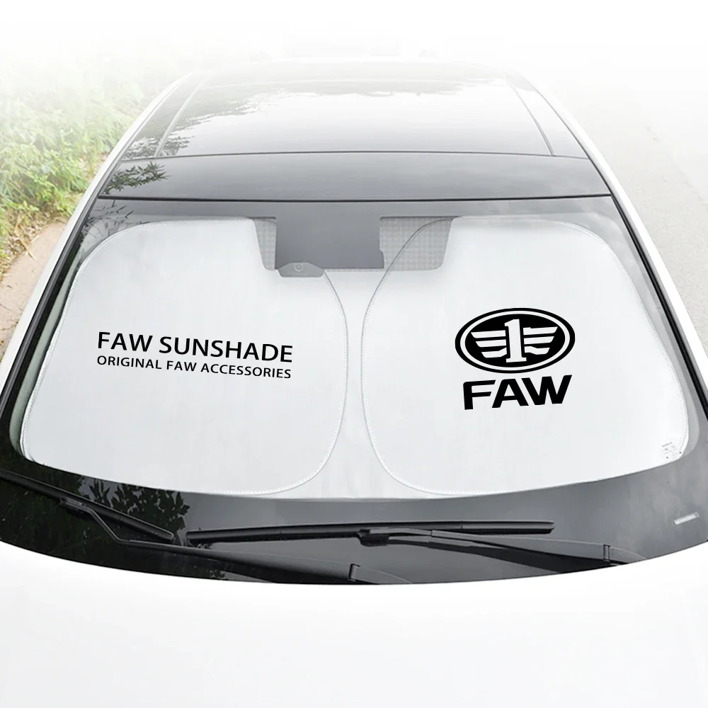 Car Windshield Sunshade Cover For FAW V5 X80 B50 Besturn X40 T77 V2 Vita F5 V70 D60 J6 F1 V80 B70 R7 N5 N7 B30 Auto Accessories