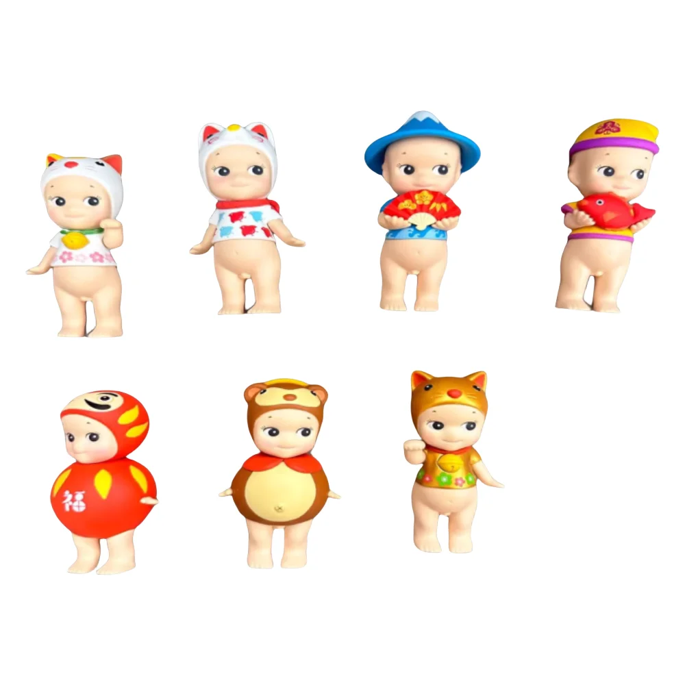 

Sonny Angel Lucky Series Blind Box Kawaii Mini Doll Anime Mystery Box Desktop Decoration Model Christmas Gift Toy