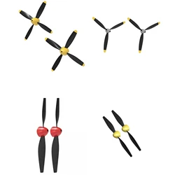 Hélice de Avión RC de 2 piezas con Spinner, hélices de hoja 2/3/4, aptas para P51D Mustang BF109 F4U Corsair