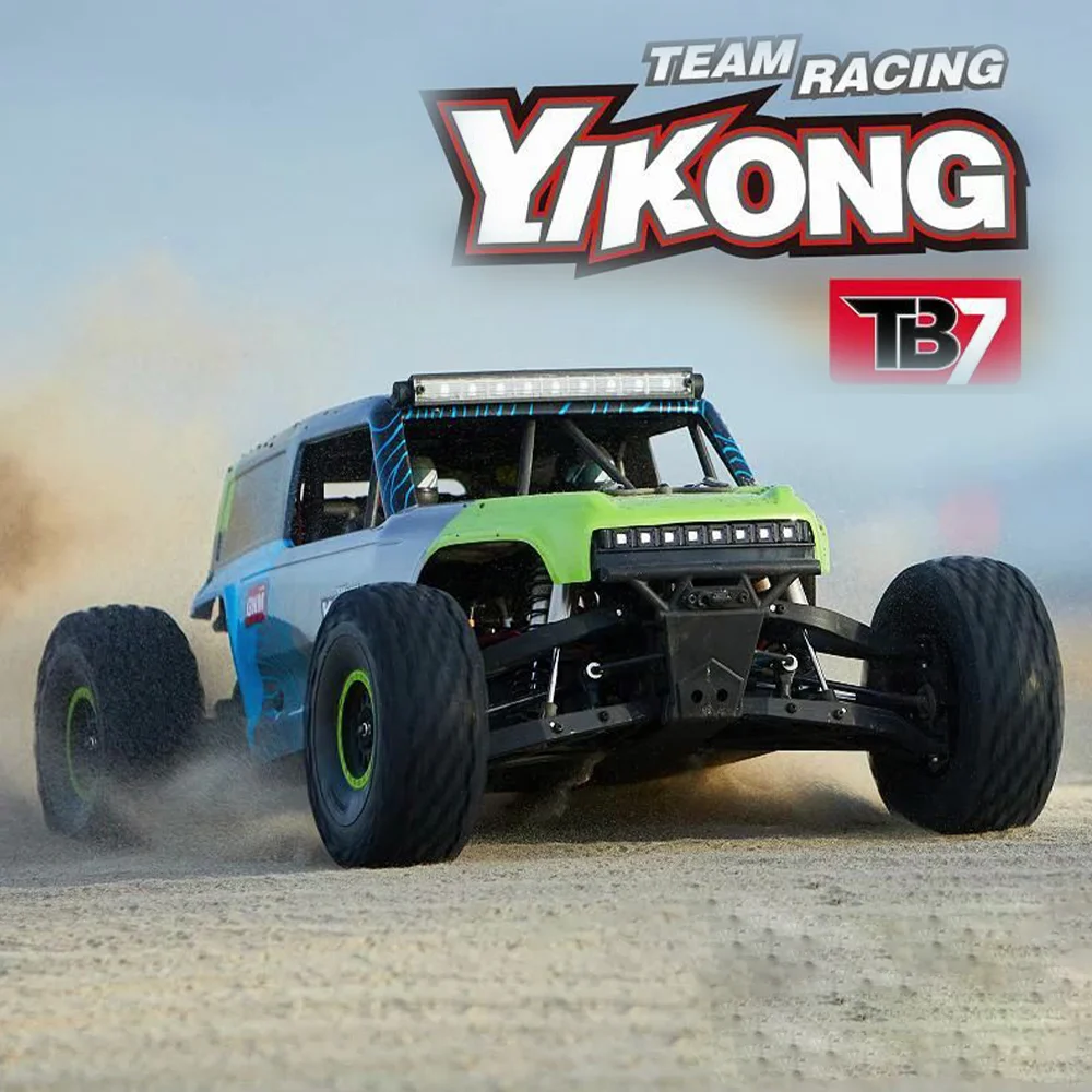

YK4073 Pioneer Desert Short Truck 1/7 TB7 Remote Control Electric Model Off-Road Vehicle Four-Wheel Drive High-Speed RC Car Toy