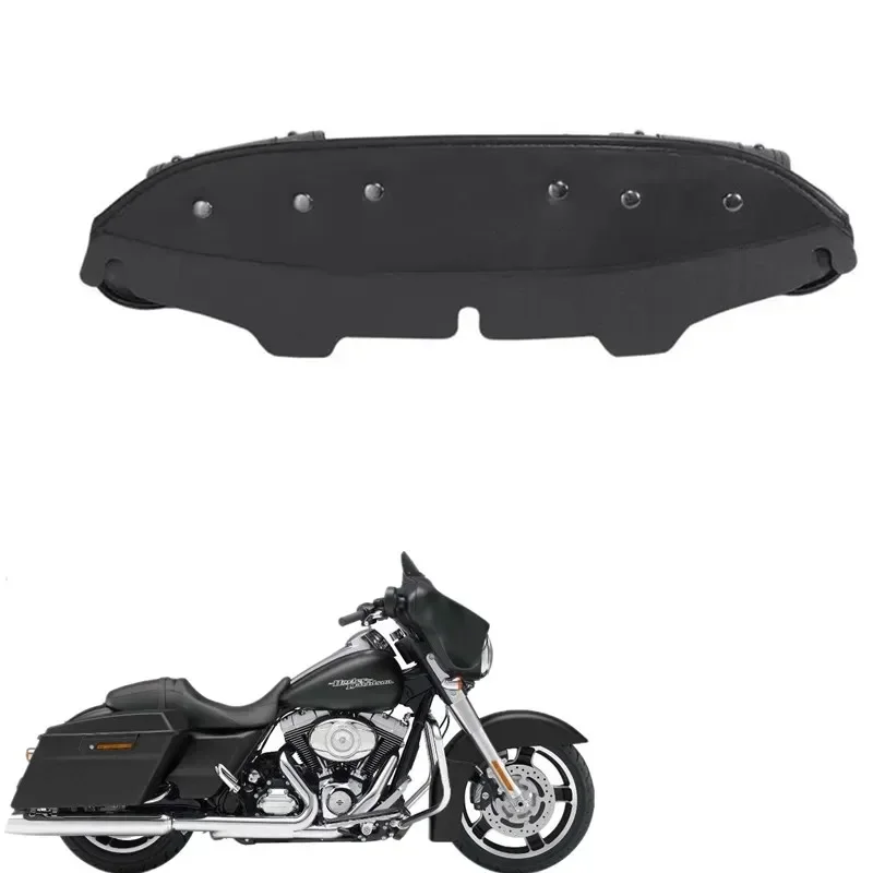 For Harley Touring Electra Steet Glide FLHT FLHX FLHTK 1996-2013 Motorcycle Parts Windshield Bags Tri Pouch 3 Pocket