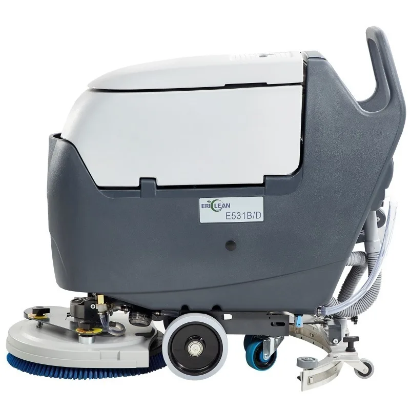 Airo Electric New Double Box Floor Washer Scrubbing Compact Industrial Commercial Floor Scrubber with Cold Water Cleaning