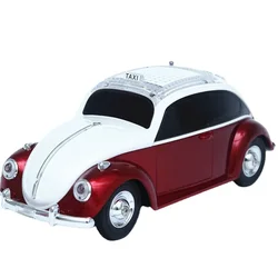Mini Speaker in Car Shape Retro Wireless Bluetooth Boombox Support TF USB FM Radio AUX Handsfree Classic Taxi Model Sound Box