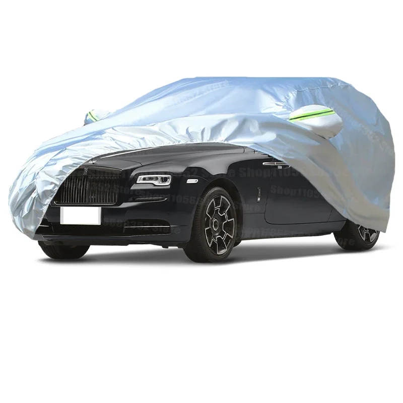 For Rolls Royce Wraith Car Cover Outdoor Protection Covers Snow Sunshade Waterproof Dustproof Exterior UV Car Accessories