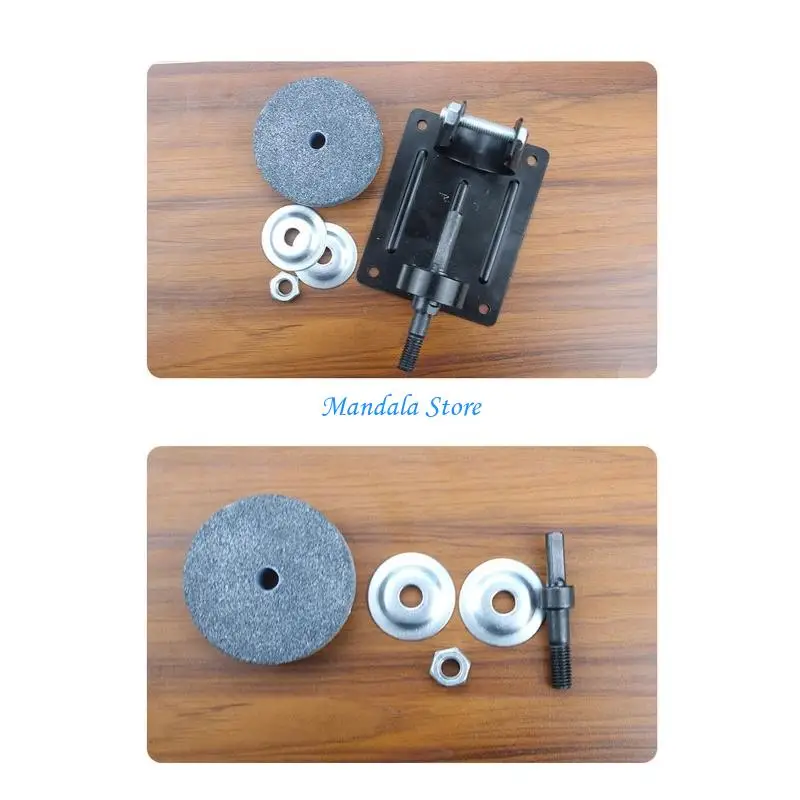 U2JC Drill Cutting Holder Metal Electric Drill Cutting Holder Electric Drill Cutting Stand for Stable Cutting Polishing Grind