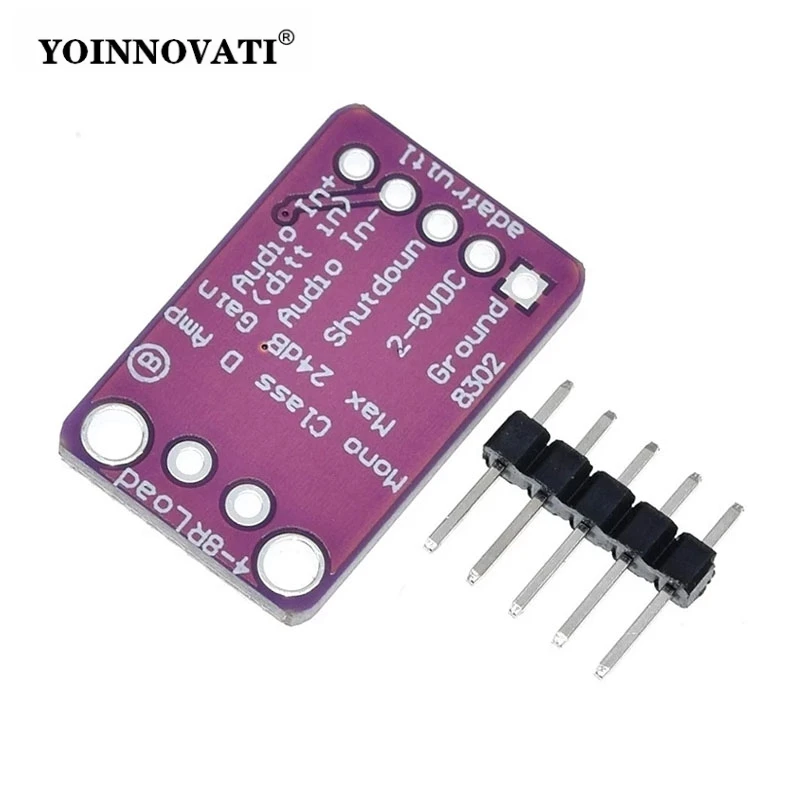 PAM8302A MCU-832 PAM8302 2.5W Single Channel Class D Audio Power Amplifier Module Development Board
