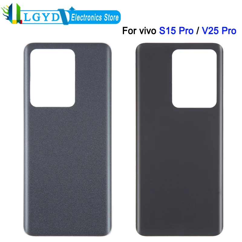 Glass Rear Cover For vivo S15 Pro / V25 Pro Battery Back Cover Repair Replacement Part