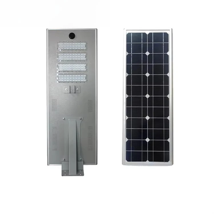 Sensor Solar Street Light Pole  Motion Sensor Integrated