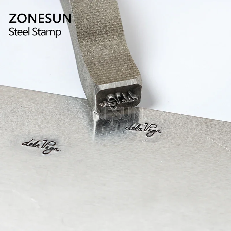 ZONESUN Custom Steel Stamp Mold Metal Jewelry Stamping Marking Tool