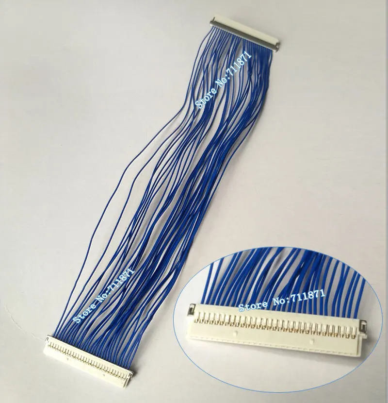 30P 30Pin مزدوج DF19G-30S-1C كابل الشاشة سلك خط 30P إلى 30Pin DF19 كابل الشاشة 2 اثنين DF19G 30S 1C محول موصل خط