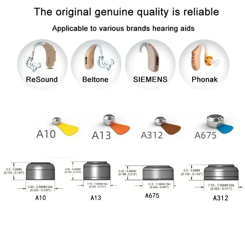 Hearing Aid A13 Bat…