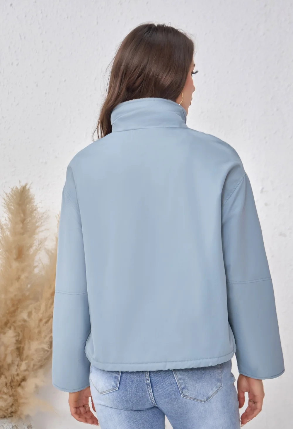 Winter New Fashion Women's Solid Color Simple Basic Casual Trendy Stand Collar Quilted Jackets Female Clothes Coats Parkas Tops