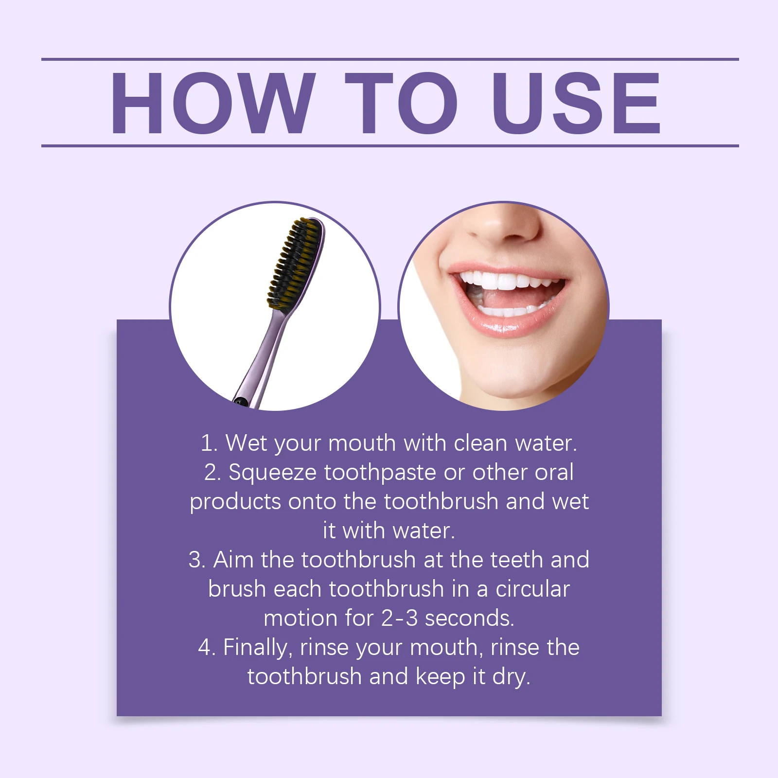 فرشاة أسنان طويلة الرأس على شكل حرف U - تنظيف لطيف للأسنان، حماية صحية من اللثة والعناية اليومية عن طريق الفم لصحة الأسنان