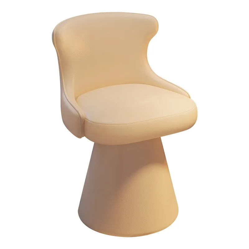 Cream wind makeup stool simple rotating makeup chair