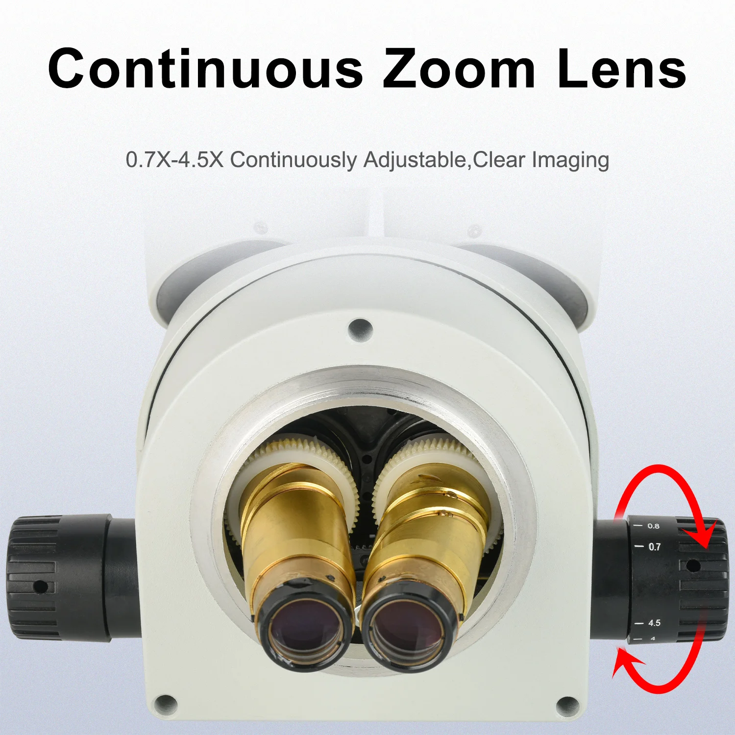 KOPPACE 3.5X-180X قياس Micromirror 2K HD دعم التصوير لالتقاط الصور ومقاطع الفيديو