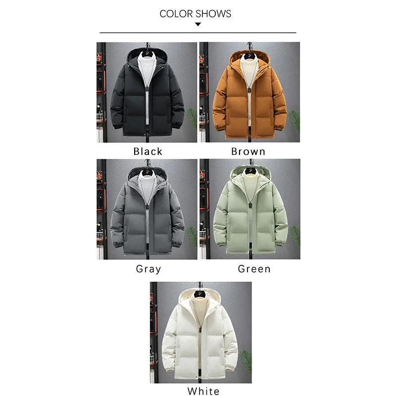 Fashion Vogue Hooded Down Jack - Fashion Men Vogue บทวิจารณ์และราคา