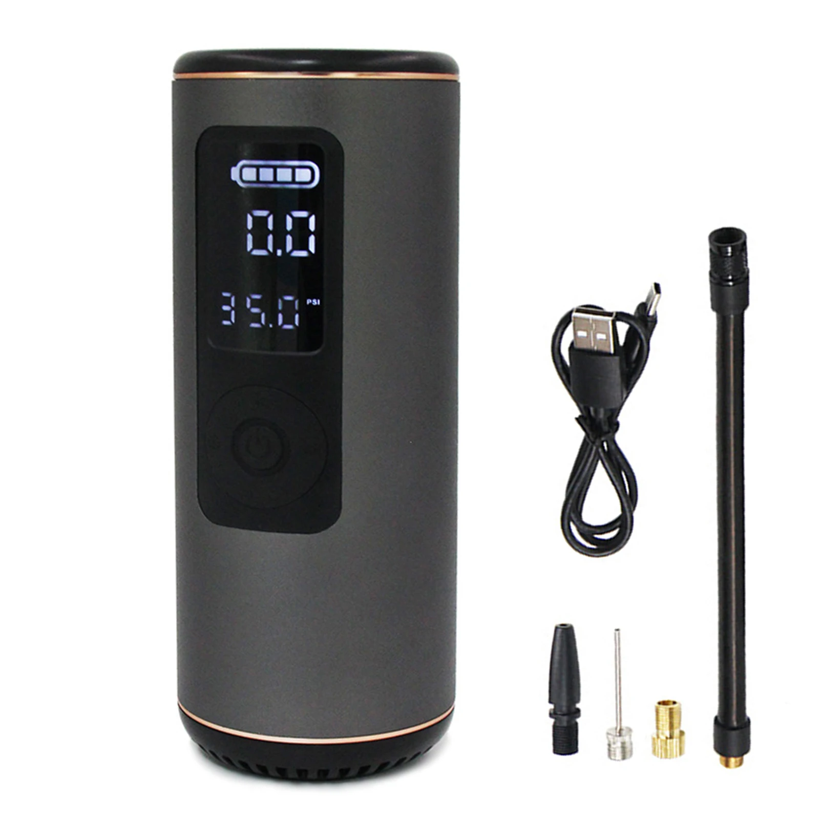

Air Pump for Car Tires Portable Tire Inflator Cordless Air Pump with Digital Pressure Gauge for Car Bike Ball Motorbike