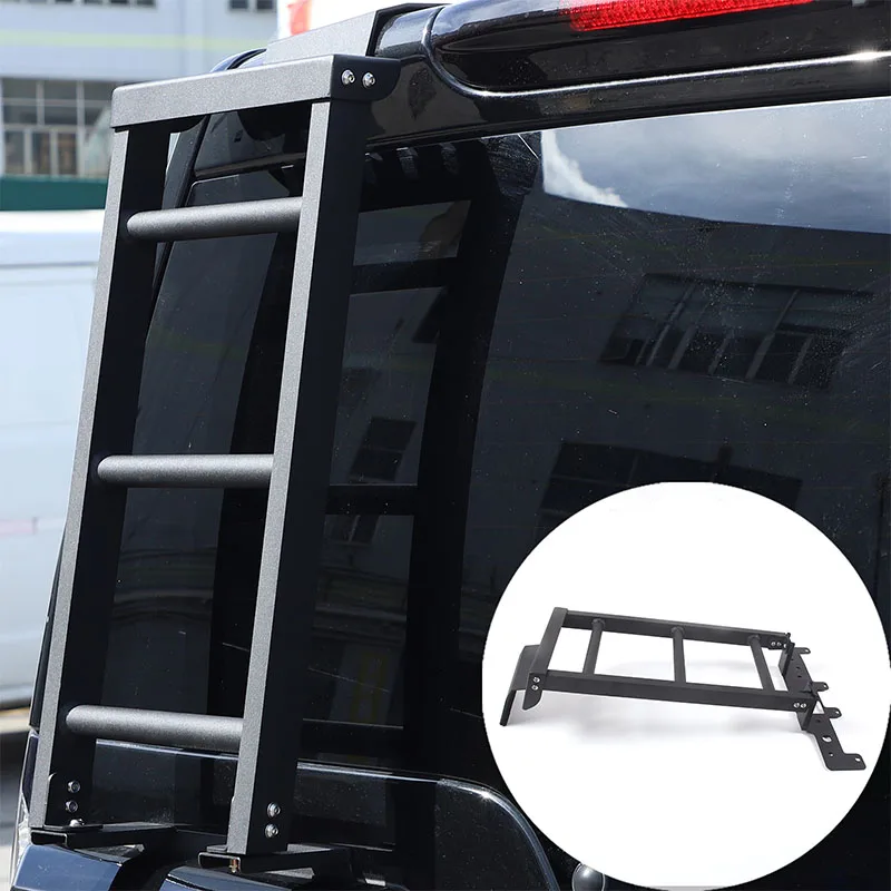 For Land Rover Discovery 3/ Discovery 4 2004-2016 Car-styling Aluminum Alloy Car Rear Tail Door Ladder Climbing Car Accessories