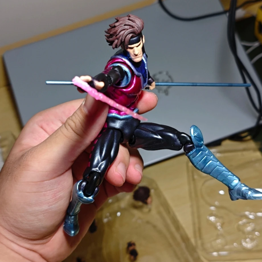In Stock Ct Toys Gambit Mafex 131 X-Men Action Figure Wolverine SHF Anime Figure Figurine Statue Model Customized Gifts Toys view 5
