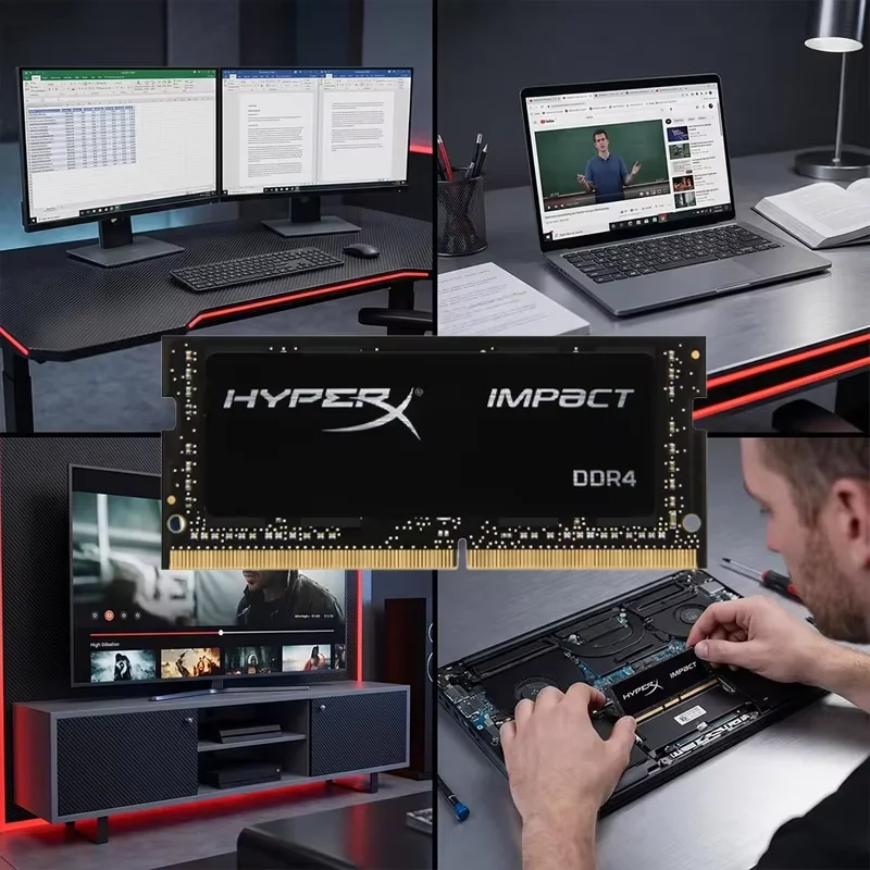 HyperX DDR4 Laptop RAM 8GB 3200MHz PC4-25600 SO-DIMM 260Pin 1.2V Notebook RAM Compatible With Intel & AMD CPU view 6