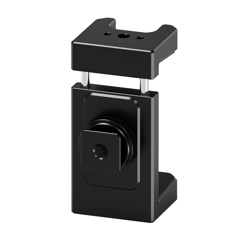 Aluminium Kamera Käfig SSD Halter Kalten Schuh Montieren Power Bank Clamp Clip 1/4 ARRI Loch für Nikon Canon Sony SLR Unterstützung Halterung – Detail 2