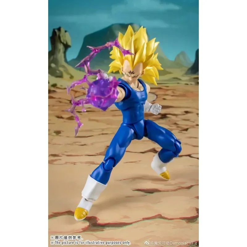 Dragon Ball Z SHF Original Demoniacal Fit SHF 3 Vegeta Vader Royal Blood Action Figure Toy Model