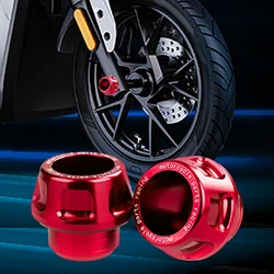 Universal Motorcycle Front Fork Frame Sliders Wheel Crash Protector CNC Aluminium for Motorbikes Spare Parts Wear Resistant